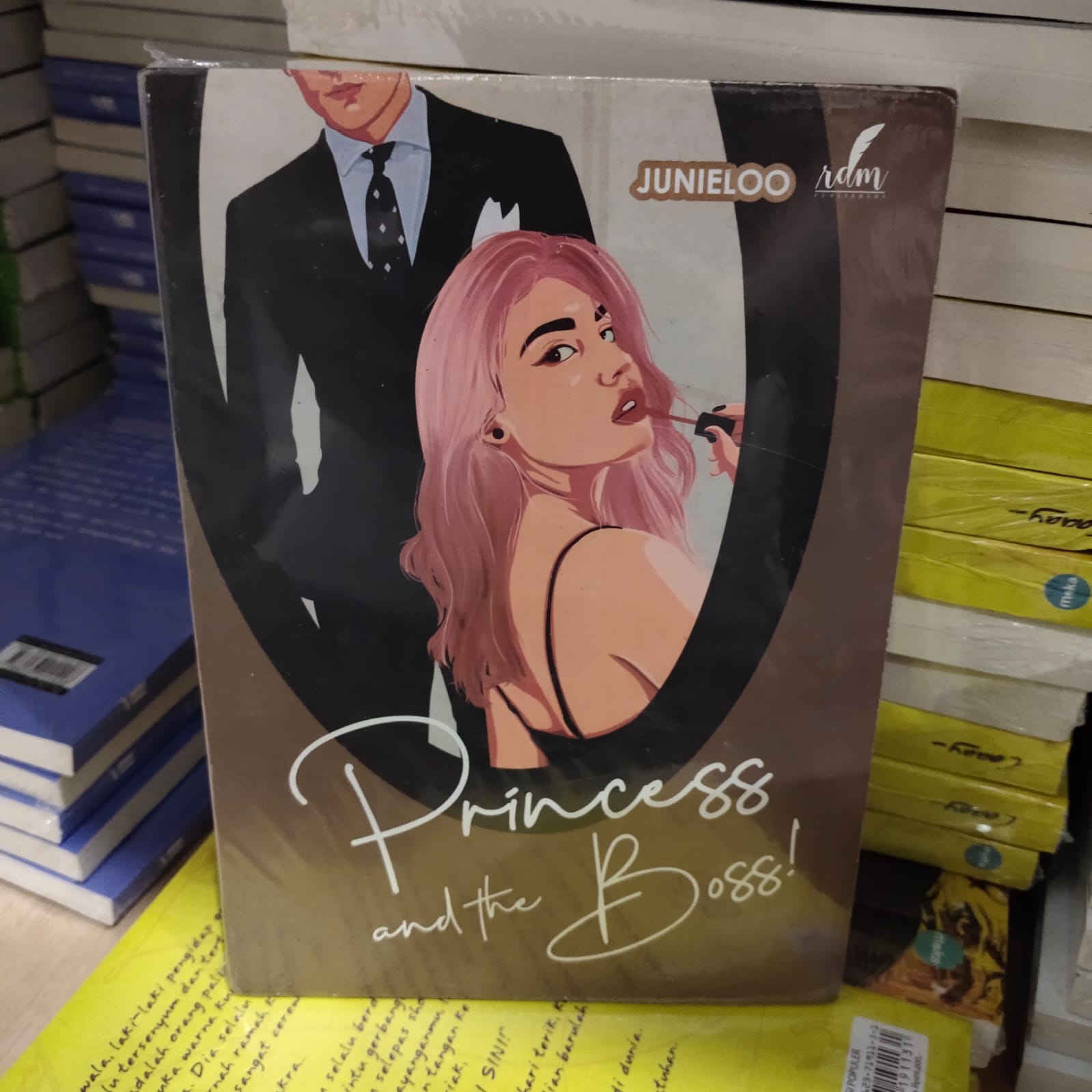 penulis princess and the boss md entertainment