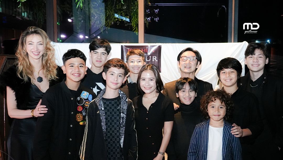 Reuni cast Danur sebelum Danur: The Last Chapter tayang lebaran 2026.
