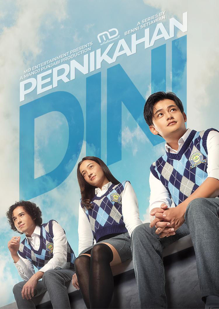 Poster Series Pernikahan Dini (2023) by MD Entertainment.
