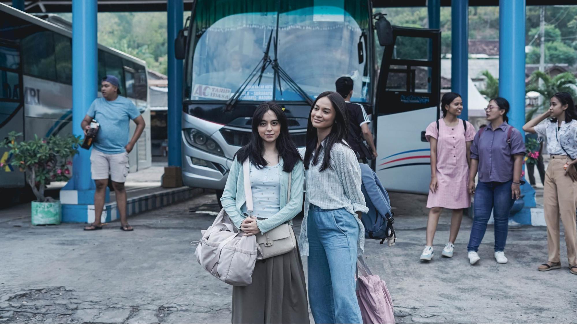Hana Malasan cast Sorop sedang syuting